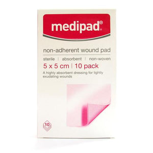 Medipad Sterile Non Adherent Pad 5 x 5cm